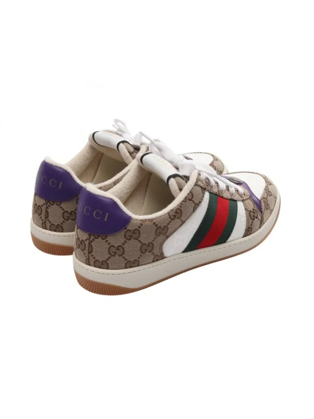 Gucci Sneakers Screener GG Canvas Sherry Line